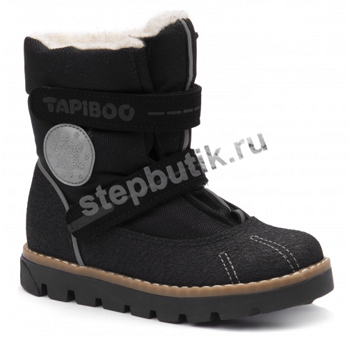 FT-23025.21-WL01O.01 Tapiboo Ботинки мех (31-35) чёр